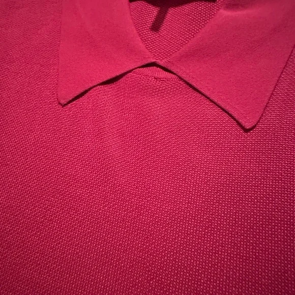 Trina Turk  Elegant Pink Mid Sleeve Dress - fitted. - Picture 10 of 12